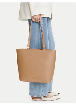 JENNY Torebka MJT-C-002-04 Beżowy ze sklepu MODIVO w kategorii Torby Shopper bag - zdjęcie 188355041