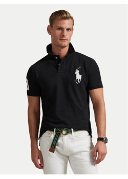 Polo Ralph Lauren Polo 710688969001 Czarny Custom Slim Fit ze sklepu MODIVO w kategorii T-shirty męskie - zdjęcie 188355091