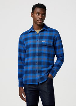 MESKA KOSZULA WRANGLER 1 PKT INDIGO SHIRT ICY INDIGO 112371524 ze sklepu YouNeedit.pl w kategorii Koszule męskie - zdjęcie 188356991