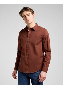 MESKA KOSZULA LEE PATCH SHIRT LUXE BROWN 112370549 ze sklepu YouNeedit.pl w kategorii Koszule męskie - zdjęcie 188357354