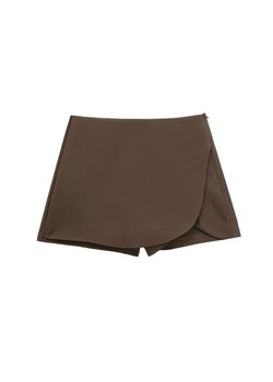 Damskie spódnico-spodenki - Brązowy XS ze sklepu Intimica.pl w kategorii Spódnice - zdjęcie 188358094