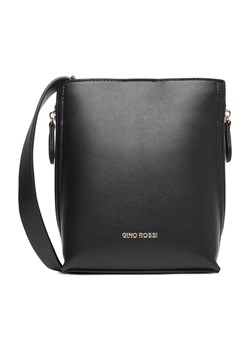 Torebka GINO ROSSI EO-LX0293 Czarny ze sklepu eobuwie.pl w kategorii Listonoszki - zdjęcie 188358320