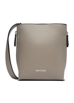Torebka GINO ROSSI EO-LX0293 Szary ze sklepu eobuwie.pl w kategorii Listonoszki - zdjęcie 188358330
