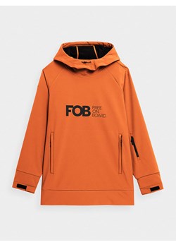 4F Bluza narciarska w kolorze pomarańczowym ze sklepu Limango Polska w kategorii T-shirty męskie - zdjęcie 188358800