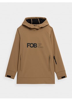 4F Bluza narciarska w kolorze jasnobrązowym ze sklepu Limango Polska w kategorii T-shirty męskie - zdjęcie 188358802