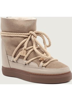 INUIKII Śniegowce CLASSIC WEDGE | zamsz ze sklepu Gomez Fashion Store w kategorii Śniegowce damskie - zdjęcie 188359003