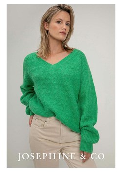 Josephine &amp; Co Sweter w kolorze zielonym ze sklepu Limango Polska w kategorii Swetry damskie - zdjęcie 188359543