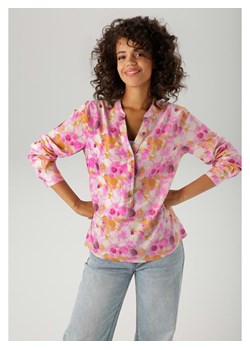 Aniston Bluzka w kolorze różowo-pomarańczowym ze sklepu Limango Polska w kategorii Koszule damskie - zdjęcie 188359574