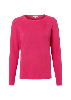 Marie Lund Sweter damski z dzianiny Kobiety Bawełna fuksja jednolity ze sklepu vangraaf w kategorii Swetry damskie - zdjęcie 188360133
