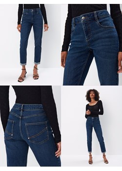 Mohito - Jeansy boyfriend - granatowy ze sklepu Mohito w kategorii Jeansy damskie - zdjęcie 188360623