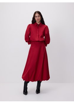 Reserved - Spódnica bombka - czerwony ze sklepu Reserved w kategorii Spódnice - zdjęcie 188360753