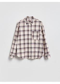 Reserved - Koszula w kratę - złamana biel ze sklepu Reserved w kategorii Bluzki damskie - zdjęcie 188360811