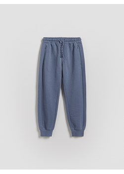 Reserved - Bawełniane joggery - niebieski ze sklepu Reserved w kategorii Spodnie chłopięce - zdjęcie 188360870