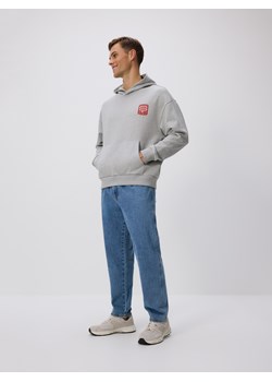Reserved - Bluza z kapturem SUPERMAN™ - jasnoszary ze sklepu Reserved w kategorii Bluzy damskie - zdjęcie 188360972