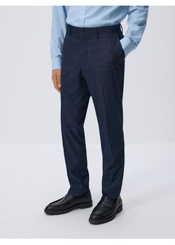 Reserved - Spodnie garniturowe slim fit - granatowy ze sklepu Reserved w kategorii Spodnie męskie - zdjęcie 188361073