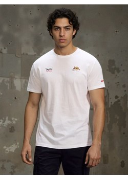 Sinsay - Bawełniana koszulka z krótkim rękawem - biały ze sklepu Sinsay w kategorii T-shirty męskie - zdjęcie 188361932