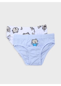 Sinsay - Majtki 2 pack Kitty Kotty - błękitny ze sklepu Sinsay w kategorii Majtki dziecięce - zdjęcie 188361993