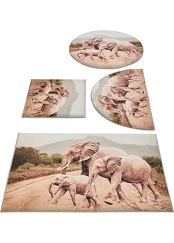 heine home Dywanik łazienkowy w kolorze beżowym ze sklepu Limango Polska w kategorii Akcesoria łazienkowe - zdjęcie 188364064