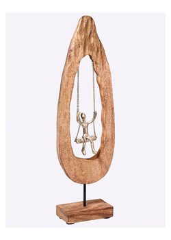 heine home Figurka dekoracyjna w kolorze jasnobrązowym - 16 x 63,5 x 9 cm ze sklepu Limango Polska w kategorii Dekoracje - zdjęcie 188364110