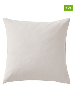 heine home Poszewki (2 szt.) w kolorze białym na poduszkę ze sklepu Limango Polska w kategorii Poduszki dekoracyjne - zdjęcie 188364112
