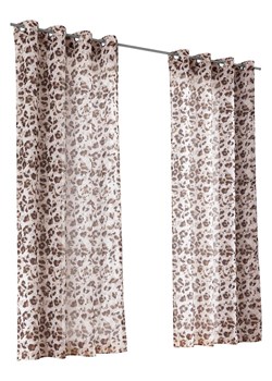 heine home Firanka dekoracyjna w kolorze biało-brązowym ze sklepu Limango Polska w kategorii Tekstylia - zdjęcie 188364121