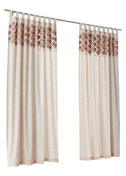 heine home Zasłona dekoracyjna w kolorze beżowym ze sklepu Limango Polska w kategorii Tekstylia - zdjęcie 188364133