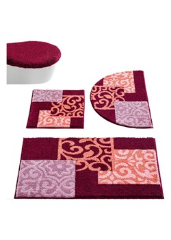 heine home Dywanik łazienkowy w kolorze czerwono-jasnoróżowym ze sklepu Limango Polska w kategorii Akcesoria łazienkowe - zdjęcie 188364143