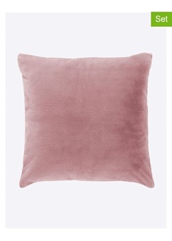 heine home Poszewki (2 szt.) w kolorze jasnoróżowym na poduszkę ze sklepu Limango Polska w kategorii Poduszki dekoracyjne - zdjęcie 188364192