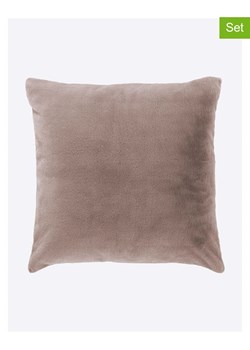 heine home Poszewki (2 szt.) w kolorze beżowym na poduszkę ze sklepu Limango Polska w kategorii Poduszki dekoracyjne - zdjęcie 188364193