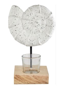 heine home Świecznik w kolorze beżowo-białym - 12 x 31 x 10 cm ze sklepu Limango Polska w kategorii Świeczniki - zdjęcie 188364200