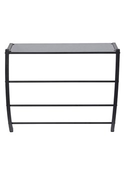 heine home Regał ścienny w kolorze czarnym - 56 x 48,5 x 23 cm ze sklepu Limango Polska w kategorii Regały i witryny - zdjęcie 188364442