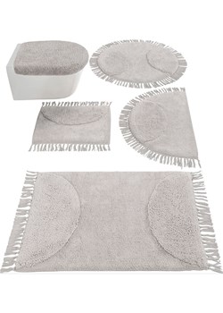 heine home Dywanik łazienkowy w kolorze jasnoszarym ze sklepu Limango Polska w kategorii Akcesoria łazienkowe - zdjęcie 188364471