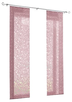 heine home Zasłona przesuwna w kolorze jasnoróżowym ze sklepu Limango Polska w kategorii Tekstylia - zdjęcie 188364511