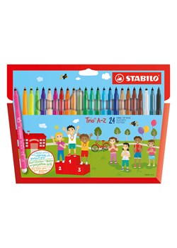 STABILO Mazaki (24 szt.) "STABILO Trio A-Z" ze sklepu Limango Polska w kategorii Akcesoria biurowe - zdjęcie 188368002