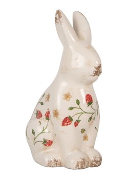 Clayre &amp; Eef Figurka dekoracyjna w kolorze beżowo-czerwonym - 16 x 28 x 12 cm ze sklepu Limango Polska w kategorii Dekoracje - zdjęcie 188369650