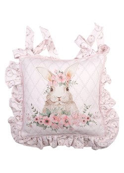 Clayre &amp; Eef Poduszka w kolorze jasnoróżowo-beżowym na krzesło - 40 x 40 cm ze sklepu Limango Polska w kategorii Poduszki dekoracyjne - zdjęcie 188369864