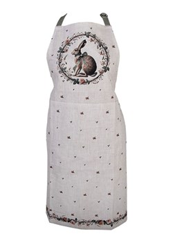 Clayre &amp; Eef Fartuch kuchenny w kolorze kremowym ze wzorem - 70 x 85 cm ze sklepu Limango Polska w kategorii Ścierki kuchenne - zdjęcie 188369993