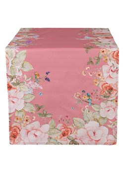 Clayre &amp; Eef Bieżnik w kolorze jasnoróżowym - 140 x 50 cm ze sklepu Limango Polska w kategorii Obrusy i bieżniki - zdjęcie 188370060