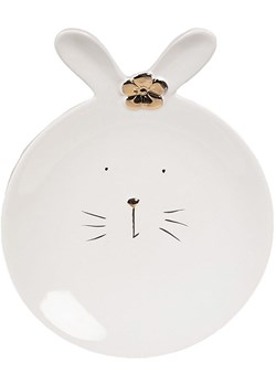 Clayre &amp; Eef Talerzyk deserowy w kolorze białym - Ø 19 cm ze sklepu Limango Polska w kategorii Naczynia - zdjęcie 188370132