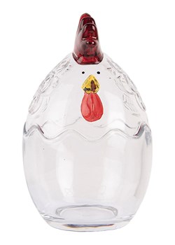 Clayre &amp; Eef Słoik w kolorze czerwonym - wys. 17 x Ø 10 cm ze sklepu Limango Polska w kategorii Pojemniki kuchenne - zdjęcie 188370173