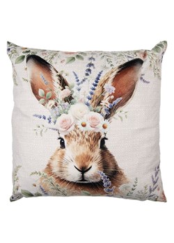 Clayre &amp; Eef Poszewka w kolorze kremowo-jasnobrązowym na poduszkę - 45 x 45 cm ze sklepu Limango Polska w kategorii Poduszki dekoracyjne - zdjęcie 188370281