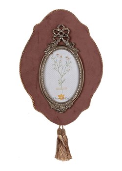 Clayre &amp; Eef Ramka w kolorze jasnoróżowym na zdjęcia - 22 x 31 cm ze sklepu Limango Polska w kategorii Ramki na zdjęcia - zdjęcie 188370314