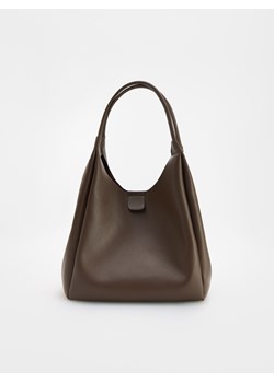 Reserved - Torebka hobo - brązowy ze sklepu Reserved w kategorii Torebki worki - zdjęcie 188373334