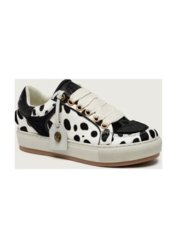 Kurt Geiger Skórzane sneakersy SOUTHBANK TAG | zamsz ze sklepu Gomez Fashion Store w kategorii Buty sportowe damskie - zdjęcie 188373772