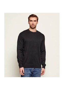 Armani Exchange Sweter | Regular Fit | z dodatkiem jedwabiu ze sklepu Gomez Fashion Store w kategorii Swetry męskie - zdjęcie 188373794