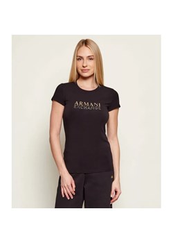 Armani Exchange T-shirt | Slim Fit ze sklepu Gomez Fashion Store w kategorii Bluzki damskie - zdjęcie 188373804