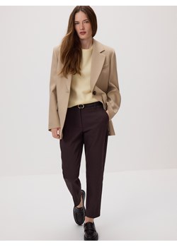 Reserved - Wełniany sweter - jasnożółty ze sklepu Reserved w kategorii Swetry damskie - zdjęcie 188374932