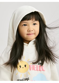 Reserved - Bluza z nadrukiem - złamana biel ze sklepu Reserved w kategorii Bluzy dziewczęce - zdjęcie 188375122