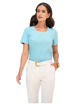 Heine Koszulka w kolorze turkusowym ze sklepu Limango Polska w kategorii Bluzki damskie - zdjęcie 188375781