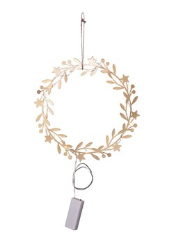 STAR Trading Wieniec LED "Holiday" w kolorze złotym - Ø 28 cm ze sklepu Limango Polska w kategorii Oświetlenie - zdjęcie 188375800